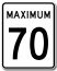 Limite de vitesse (70)