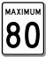 Limite de vitesse (80)