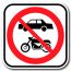 Accès interdits aux automobilistes et aux motocyclettes