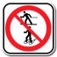 Accès interdit aux skieurs de fond et aux raquetteurs 