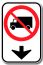  Accès interdit aux véhicules dans une voie