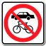 Accès interdit aux automobiles et aux motocyclettes