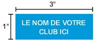 Étiquette autocollante