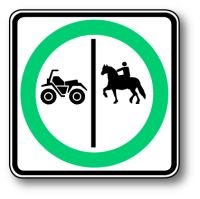 Trajets obligatoires séparés pour VTT et cavaliers