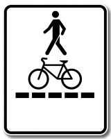 Passage pour piétons et bicyclette